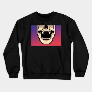 Pixel Skull Mask Crewneck Sweatshirt